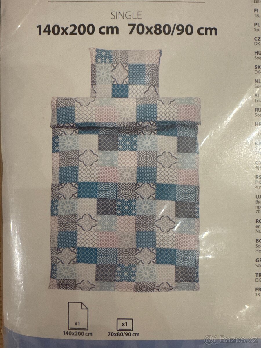 Ložní povlečení krep na 1 postel - 2