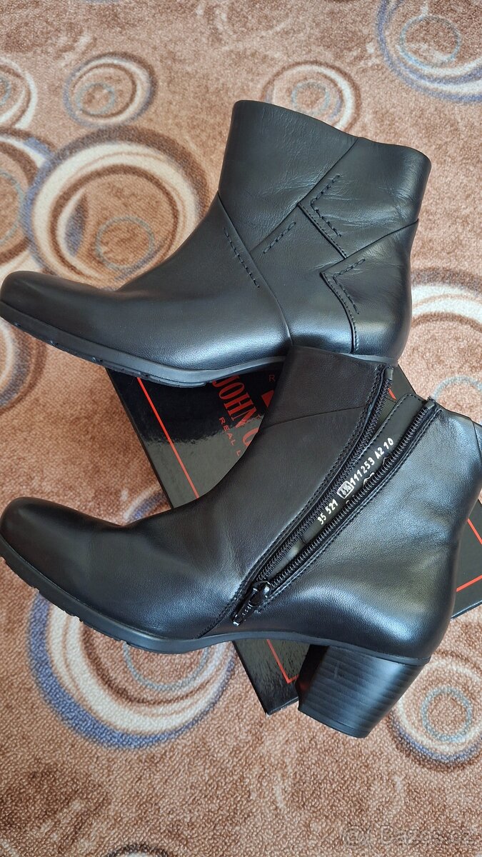 Dámská kotníková kožená obuv Gabor, vel. 37,5 - 2