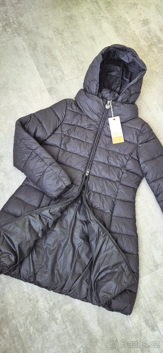 Šedá elegantní zimní bunda MET - 2