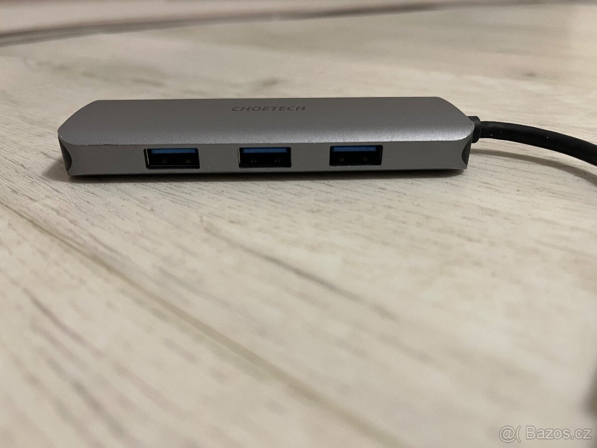 Rozbočovač USB-C 7v1 Choetech - 2