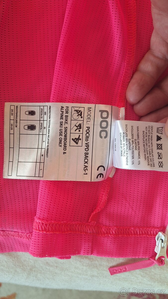 POC Pocito dětský páteřák vel L na 130-150 cm výšky - 2