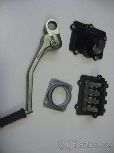 PRAGA ED 250,JAWA 593 ,příruba, - 2