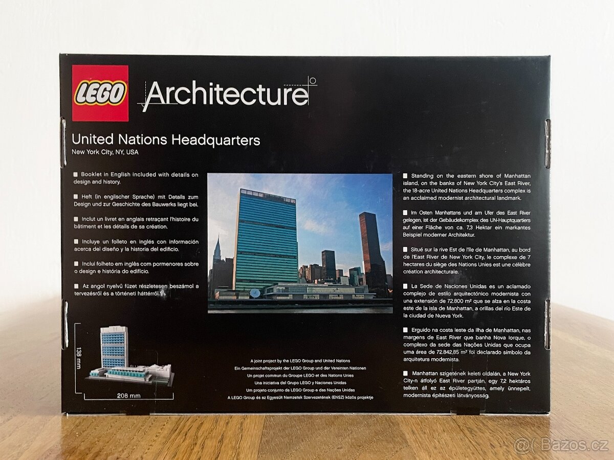 nové Lego Architecture 21018 Ústředí spojených národů - 2