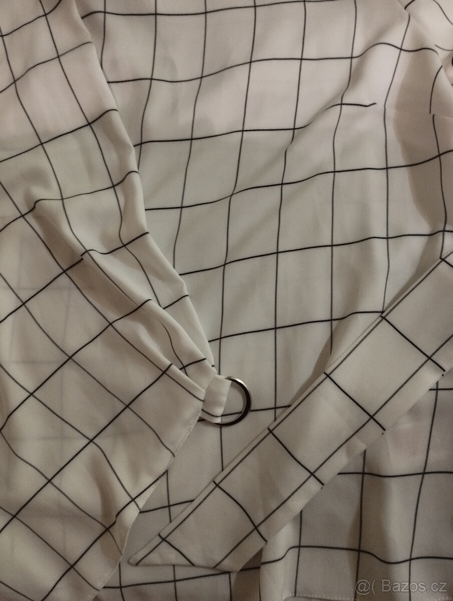 halenka / blůzka, vzor kostka - 2