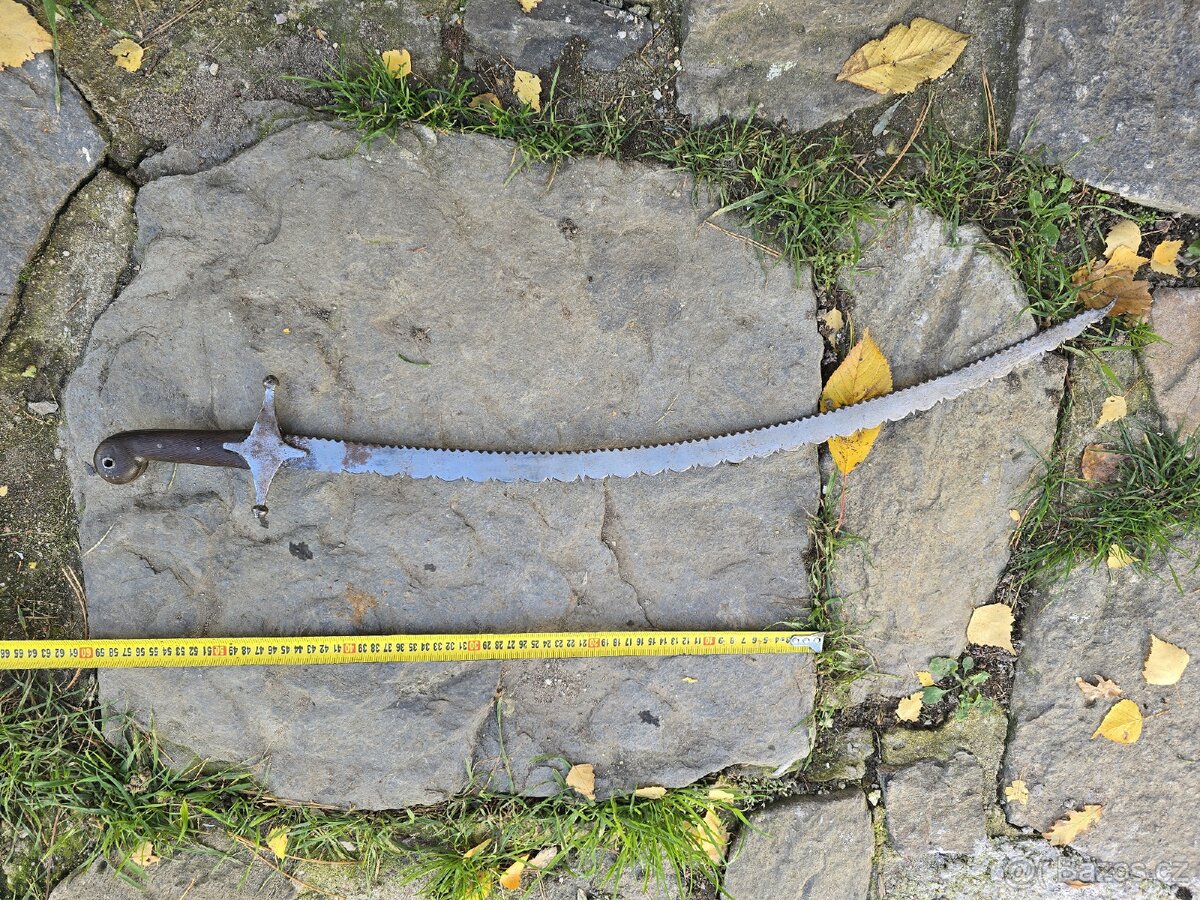 MAMELUCKÁ ŠAVLE RU S PLAMENOU ČEPELÍ - 2