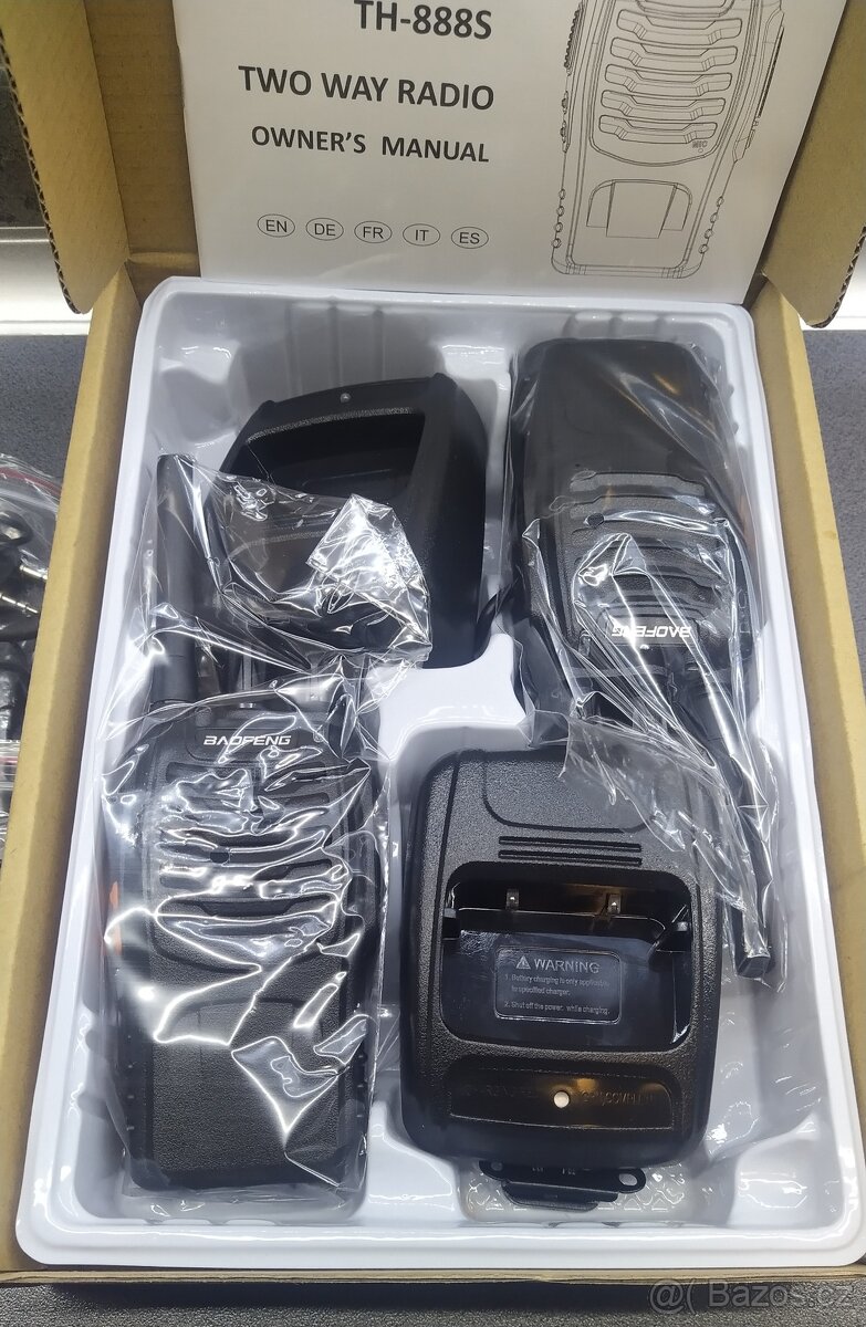 VYSÍLAČKY Baofeng TH-888S - 2ks (CZ návod) - 2