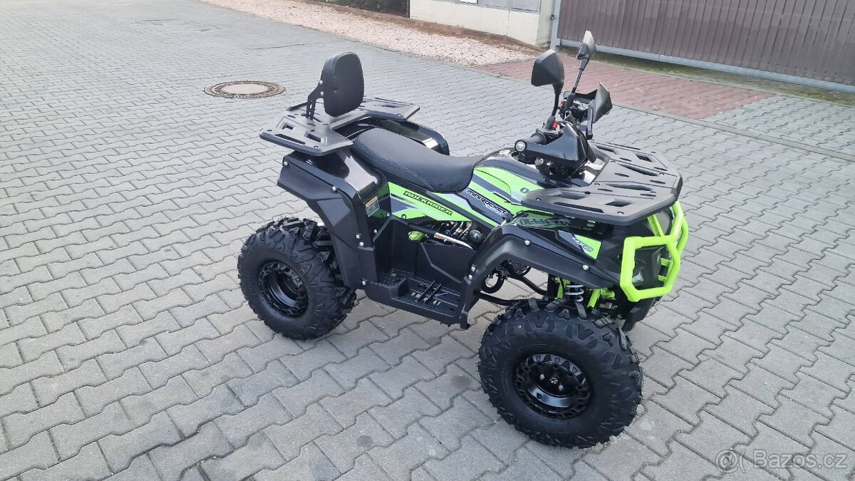Dětská čtyřkolka RockRider 125ccm zelena - 2