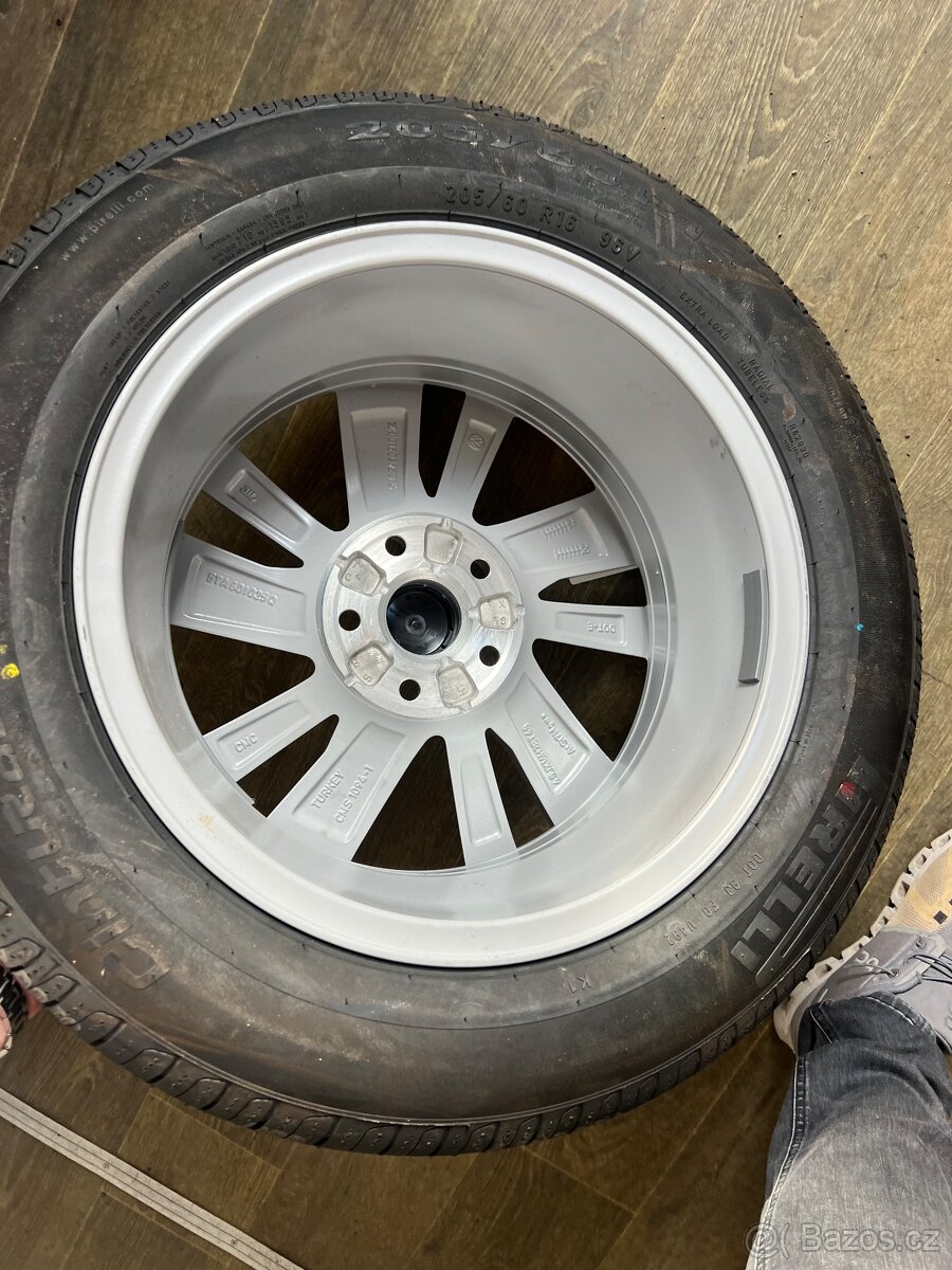 Vw Touran 5TA025Q číslo dílu originál díl. Noví disk+pneu - 2