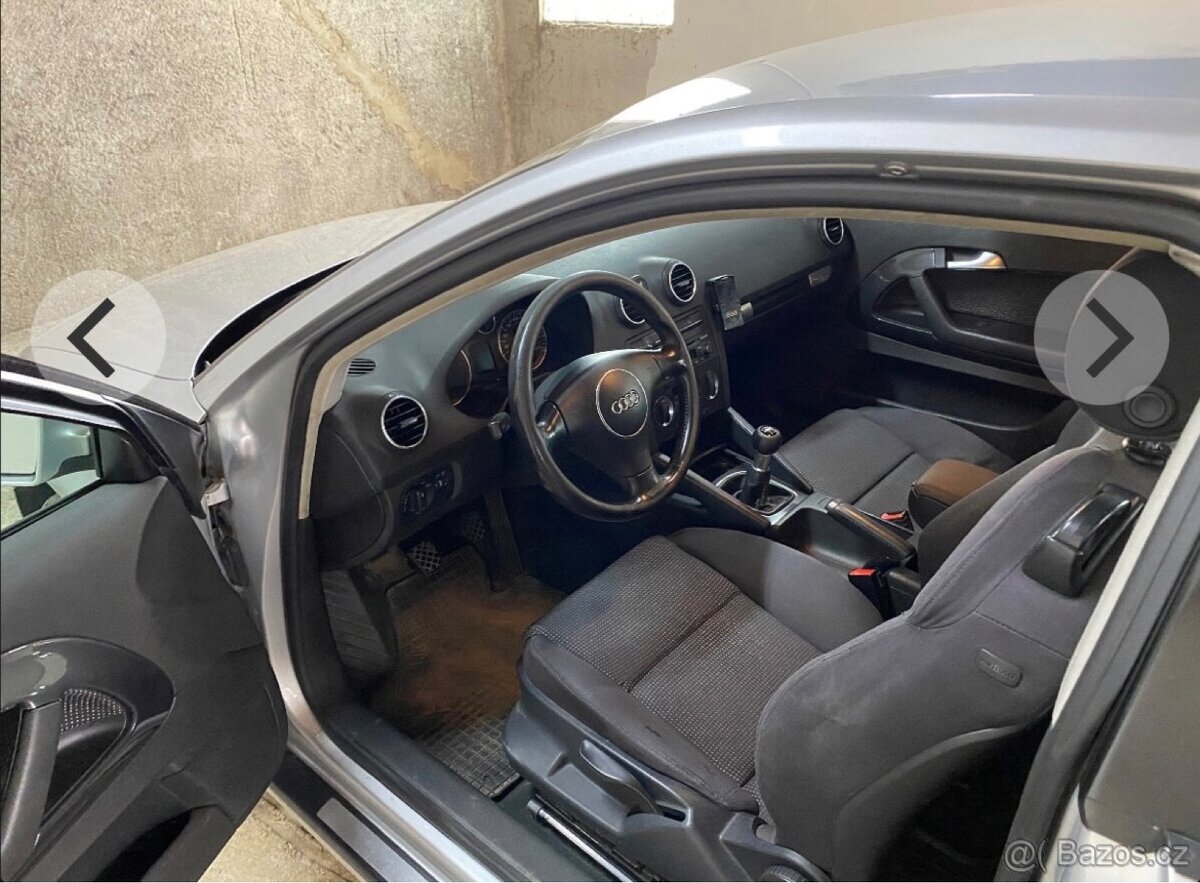Audi A3 2003 2.0 TDI, 103 kW, manual,3 000€ - 2