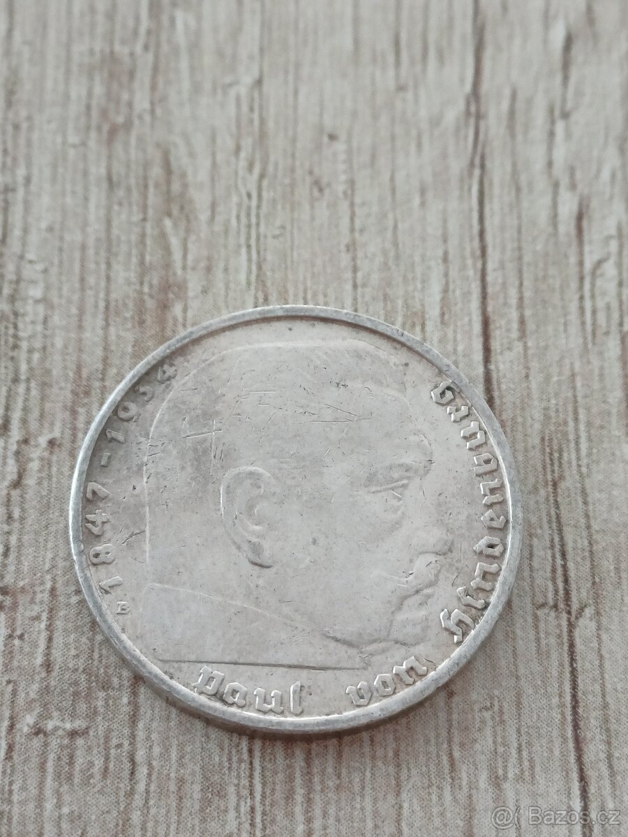 2 marka 1938 B č.3 - 2