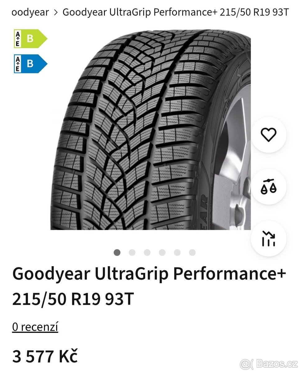 215/50/19 - 2
