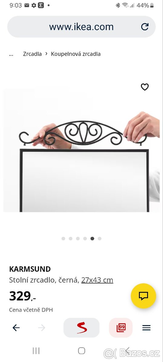 Zrcadlo Ikea KARMSUND - 2