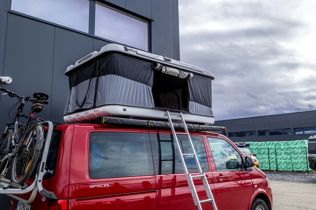 Střešní stan - autostan Grand Raid, James Baroud - 2