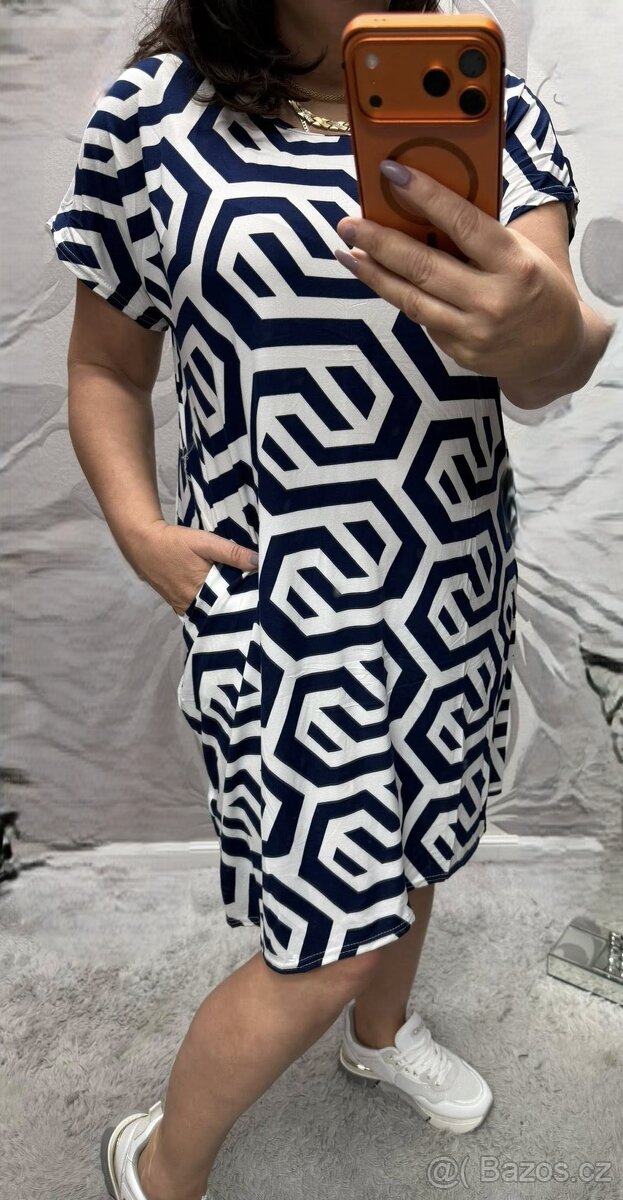 Nové italské šaty vel. 46 a více - 2