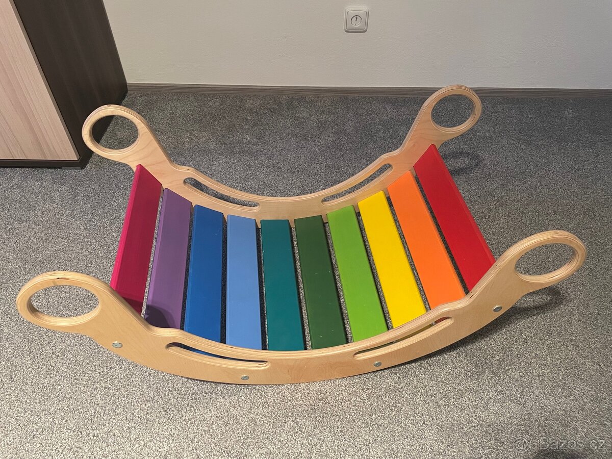 Dětská Montessori houpačka / dřevěná - 2