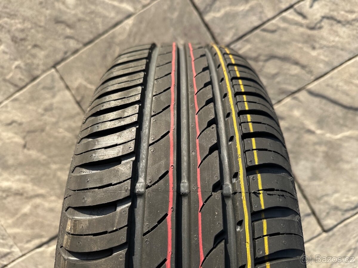 Plechový disk s pneu Continental 5x112 195/65/R15 - 2