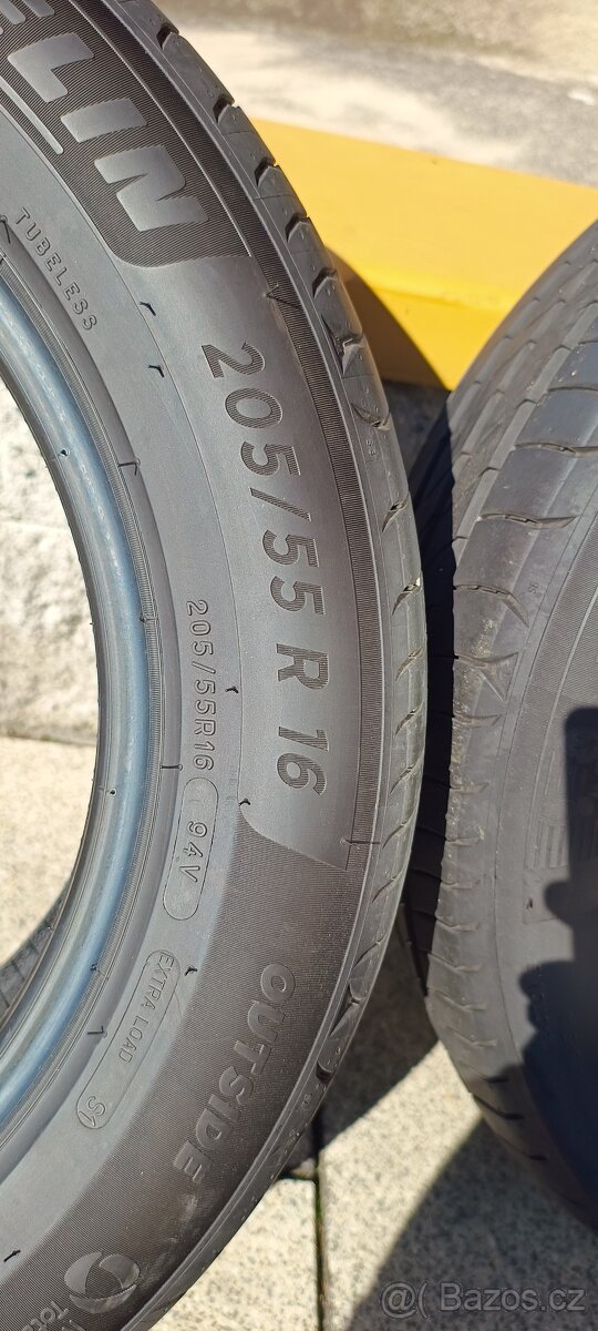 Prodám letní pneu Michelin 205/55/16 - 2