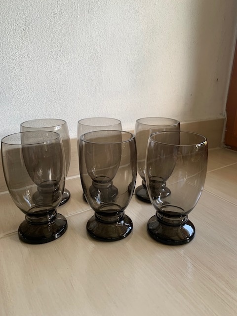 Skleničky kouřové 6ks - 2