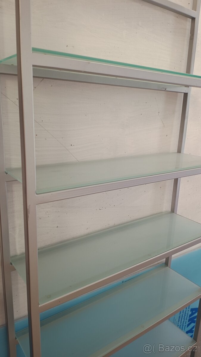 Koupelnový kovový regál 170x70x20 - 2