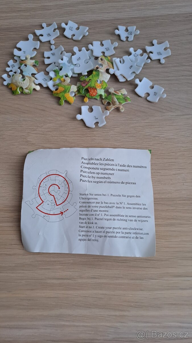 Ravensberger puzzle 3D vejce - jehňátko. - 2