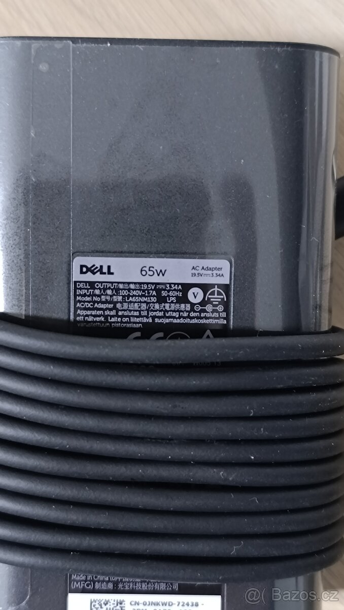 nový originální adaptér Dell 65Watt - sleva 50% - 2