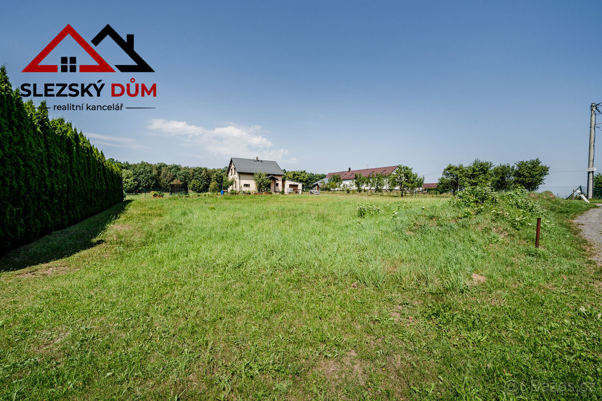 Prodej stavebního pozemku 1 260 m², Kunčičky u Bašky – pohled 2