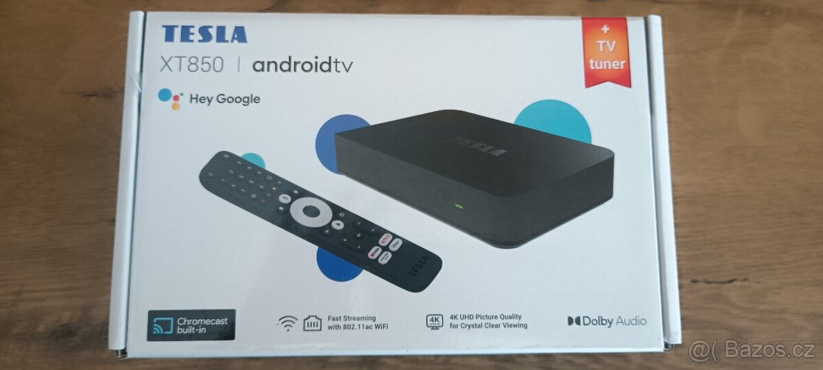 TESLA XT850 androidtv multimediální centrum - 2