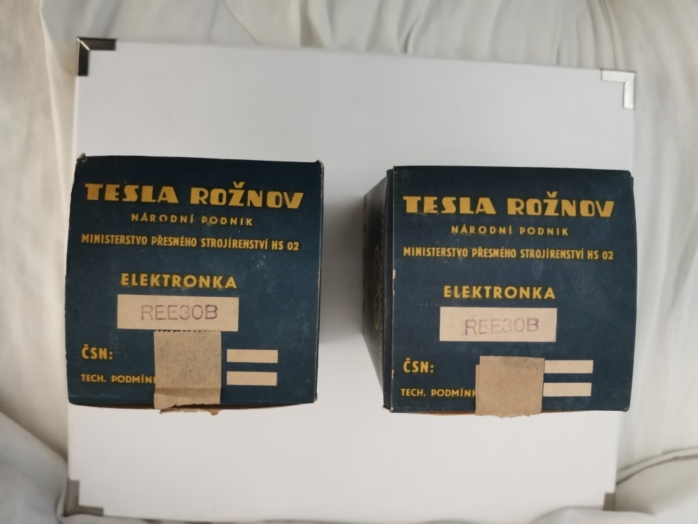 Elektronka Tesla REE30B - 2ks - 2