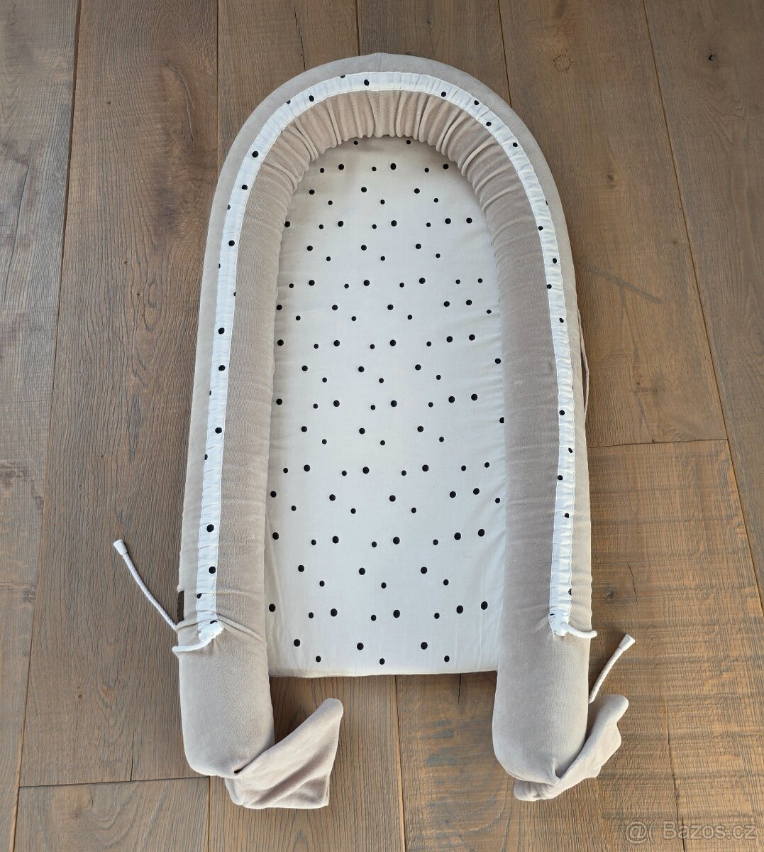 Hnízdečko pro miminko Sleepee Newborn – Royal Baby (písková) - 2