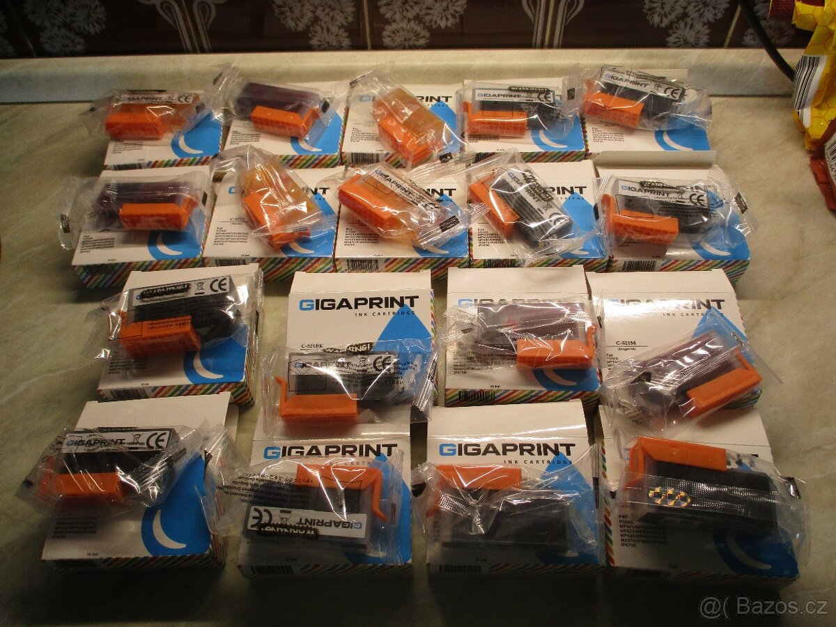 CANON PIXMA MP 550 NOVÉ NÁPLNĚ -BARVY - 2