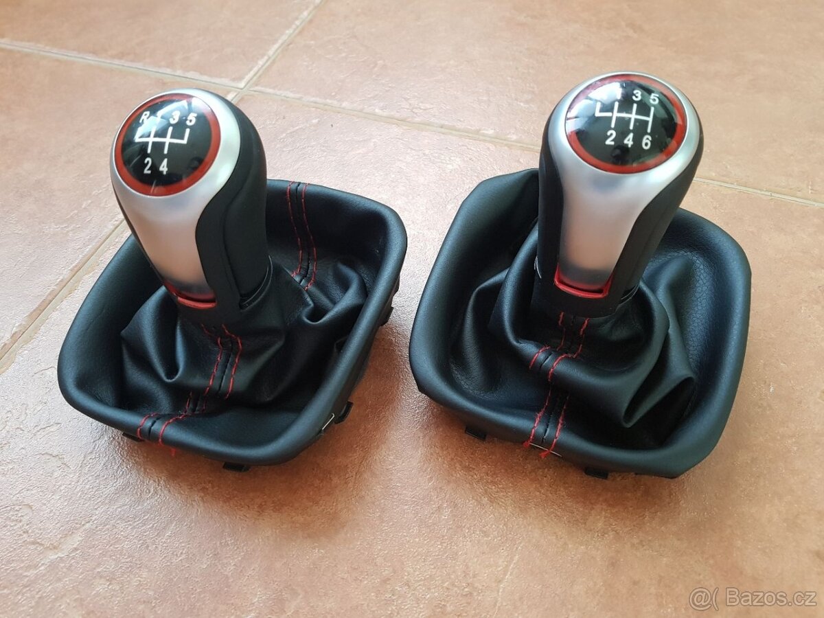 Kožena radiaca paka VW GTD s červenou niťou - 2