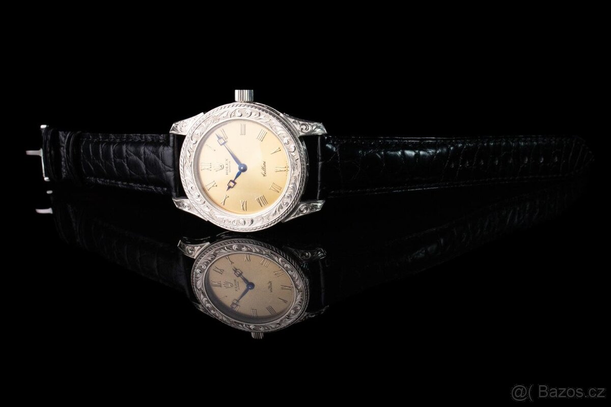 Jedinečné švýcarské hodinky ROLEX Cellini 1950 - 2