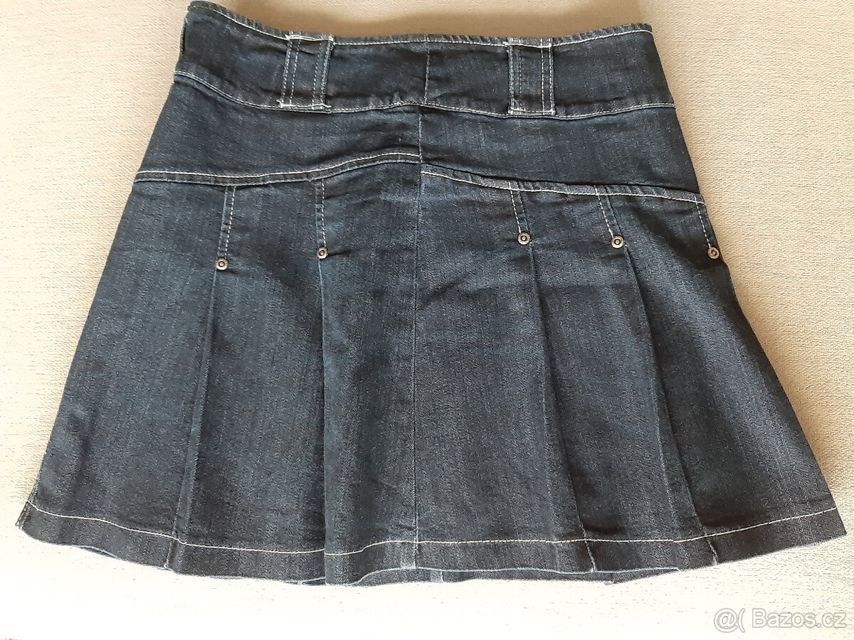 Minisukně džínová vel. M - 2