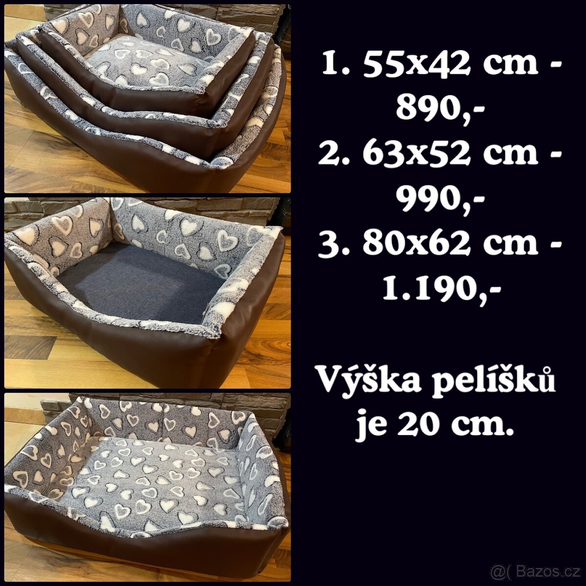 Pelíšek pro psa s okrajem - 2