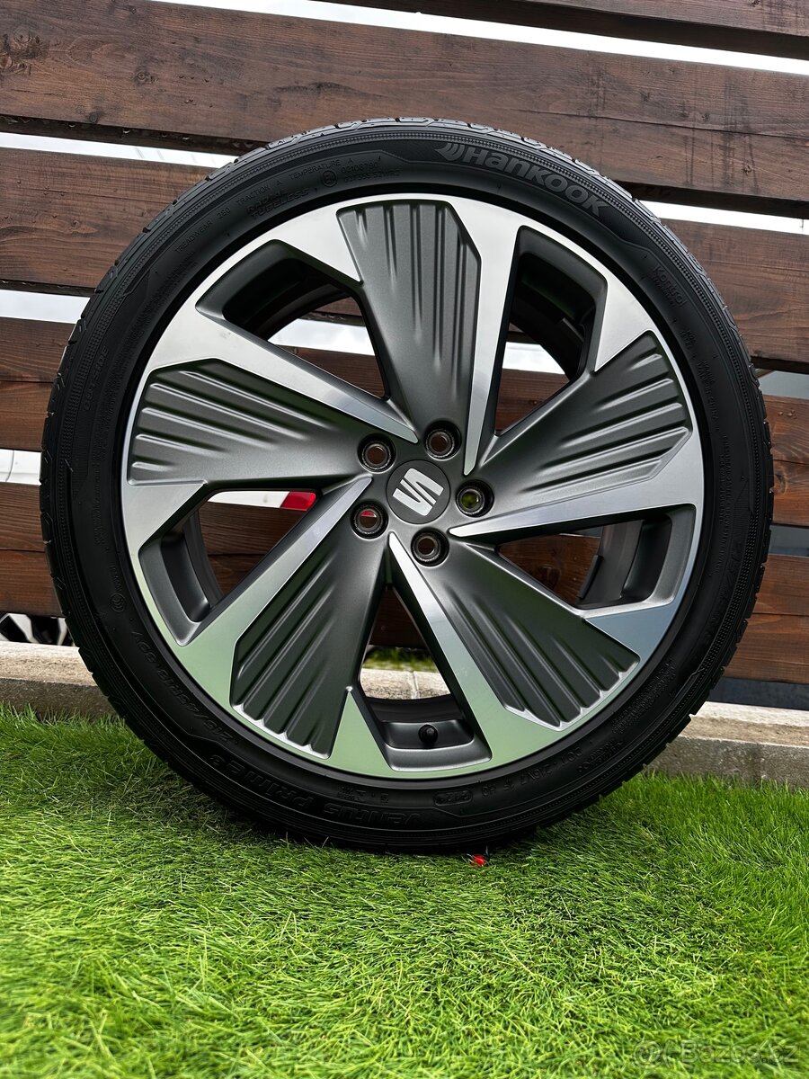 Alu kola 5x100 r18 s letním pneu (100a) - 2