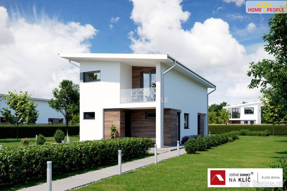 Projekt RD 4+kk na klíč ve Zlíně ul. Pampelišková - 2