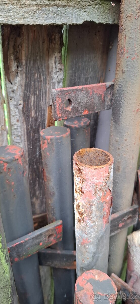 Trubka Plotový sloupek Sušák na prádlo - 2