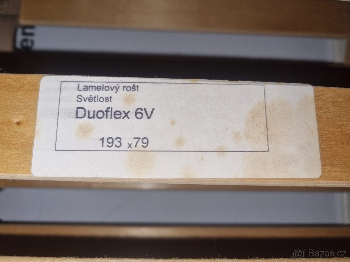 Lamelové rošty Duoflex 6V pro starou postel (193 x 79 cm) - 2