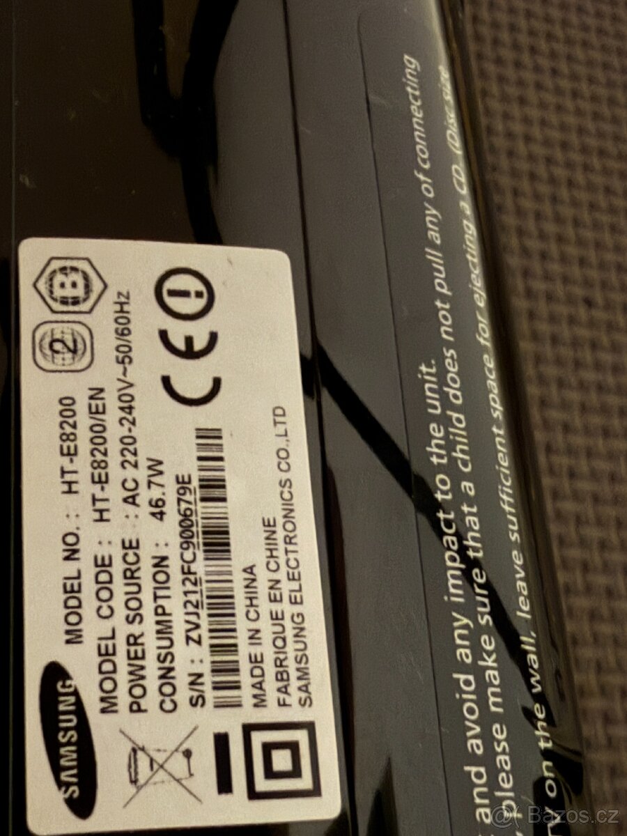 Bluetooth reproduktor se subwooferem Samsung HT-E8200 - 2