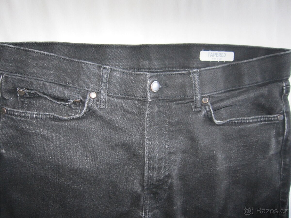 Pánské černé džíny vel. 54 - 2