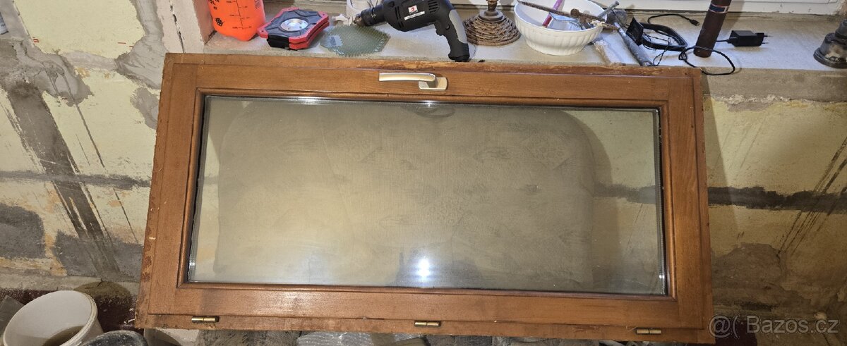 Dřevěná eurookna dvojsklo - 2