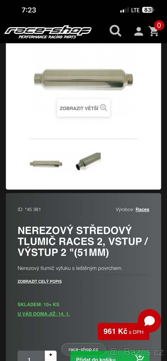 Výfukové tlumiče - 2