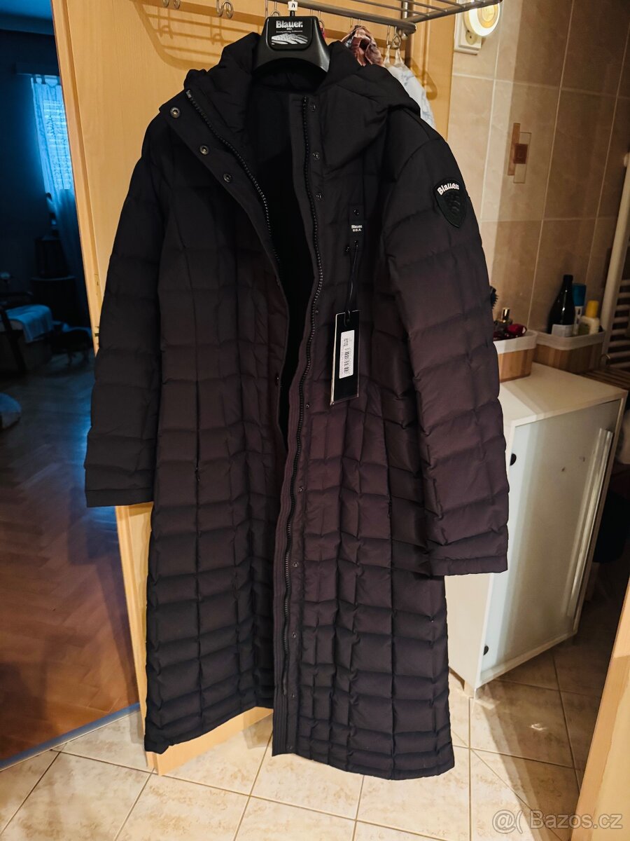 Kabat Blauer černý m nový long - 2