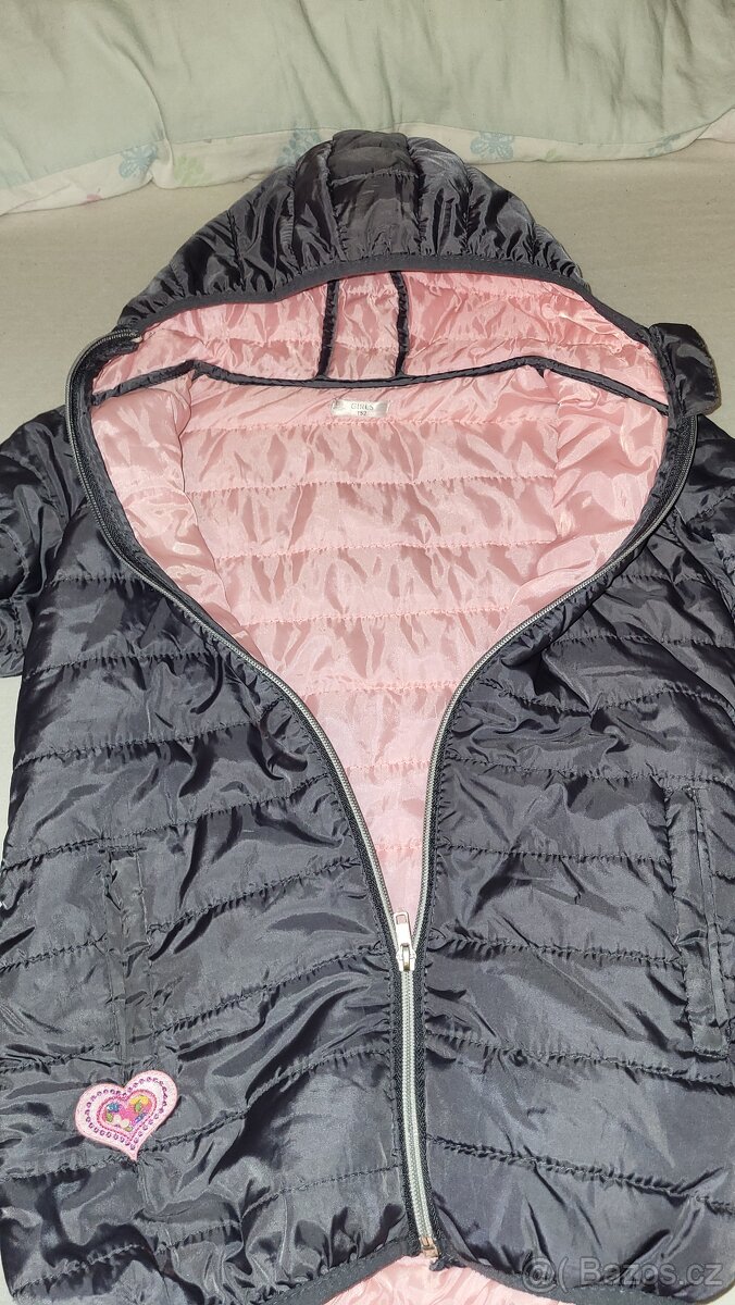 Divci bunda na jaro/podzim vel.152 - 2