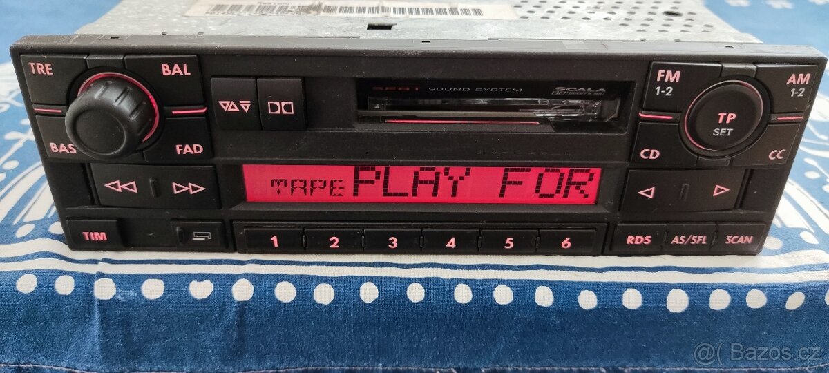Originální autorádio SEAT Scala - 2