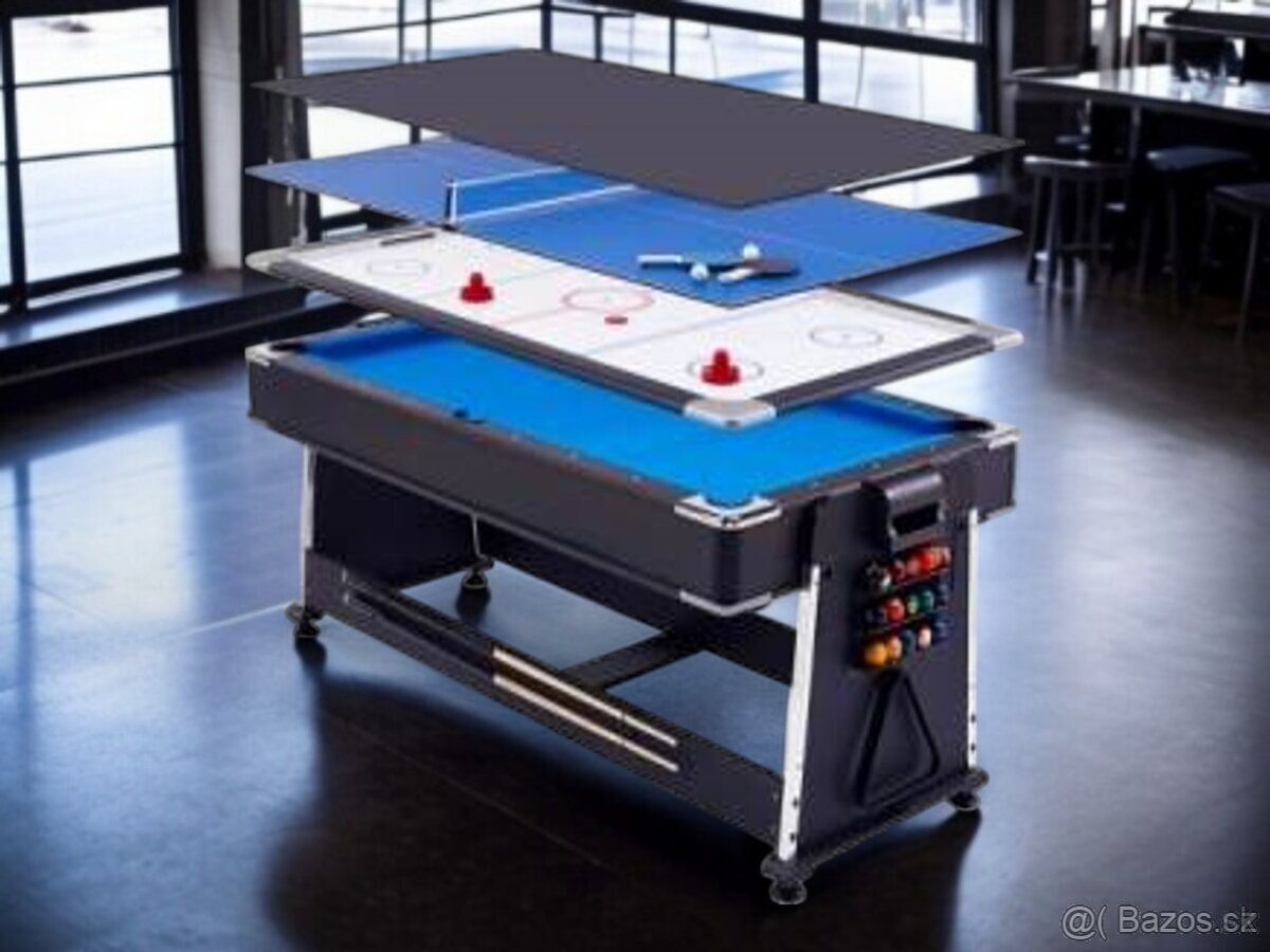 Prodám multifunkční herní stůl 4v1 - zcela nový - 2