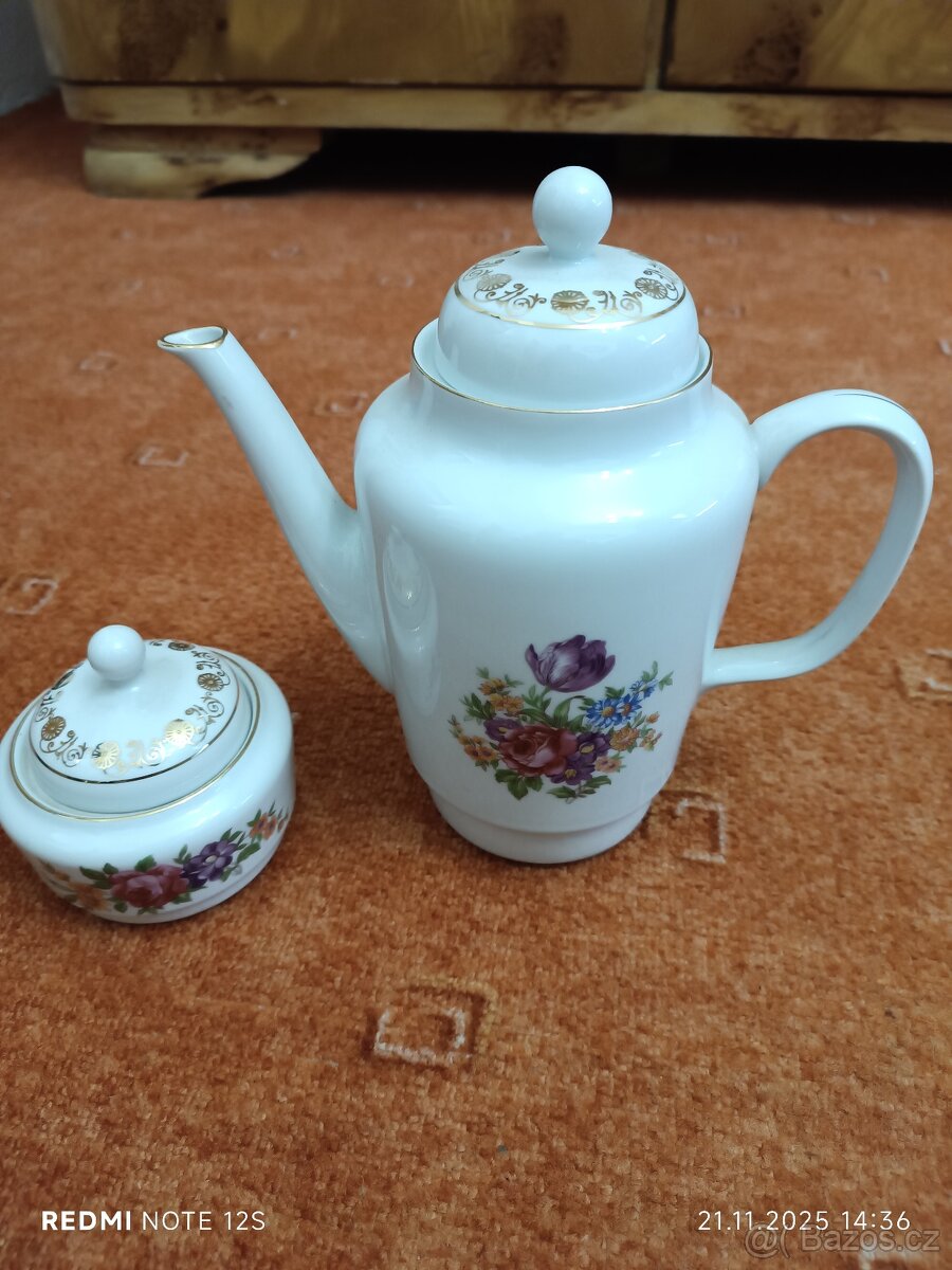 Karlovarský porcelán čajoví set - 2