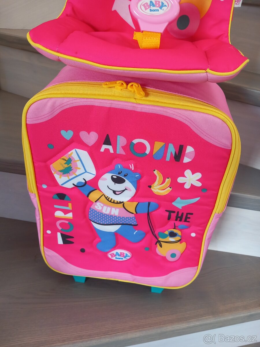 Baby born kufřík se sedačkou pro panenku - 2