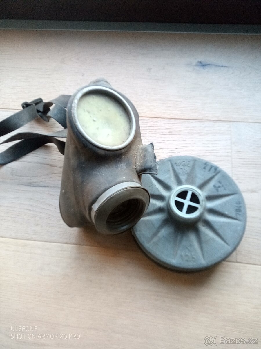 Plynová německá maska - 2