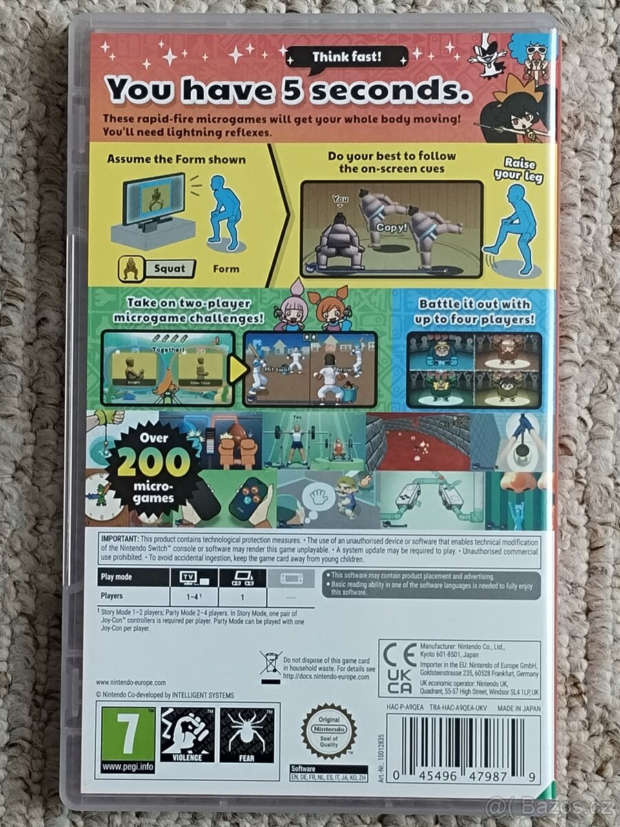 Hra WarioWare Move It na Nintendo Switch - 2